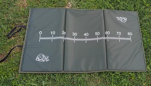 Generico Materassino Pesca Carpfishing Tappetino Carpa Slamatura Pieghevole Cm. 100x60