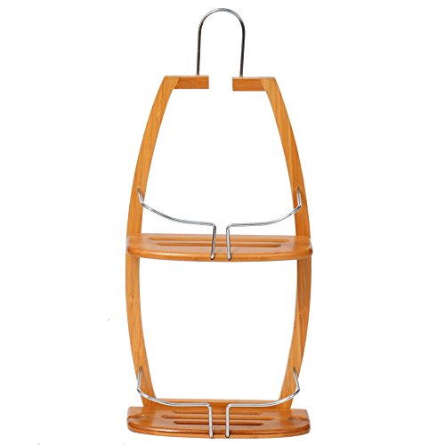 WOLTU bz4117 Scaffale per il bagno in bambù