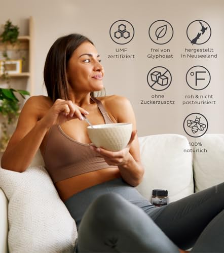 Steens Manuka Honey MGO 515+ - 340 g rein roher 100% zertifizierter UMF 15+ Manuka Honig - abgefüllt und versiegelt in Neuseeland