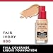 Covergirl Outlast Extreme Wear 3-in-1 Full Coverage Liquid Foundation, SPF 18 Sunscreen, Fair Ivory, 1 Fl. Oz.