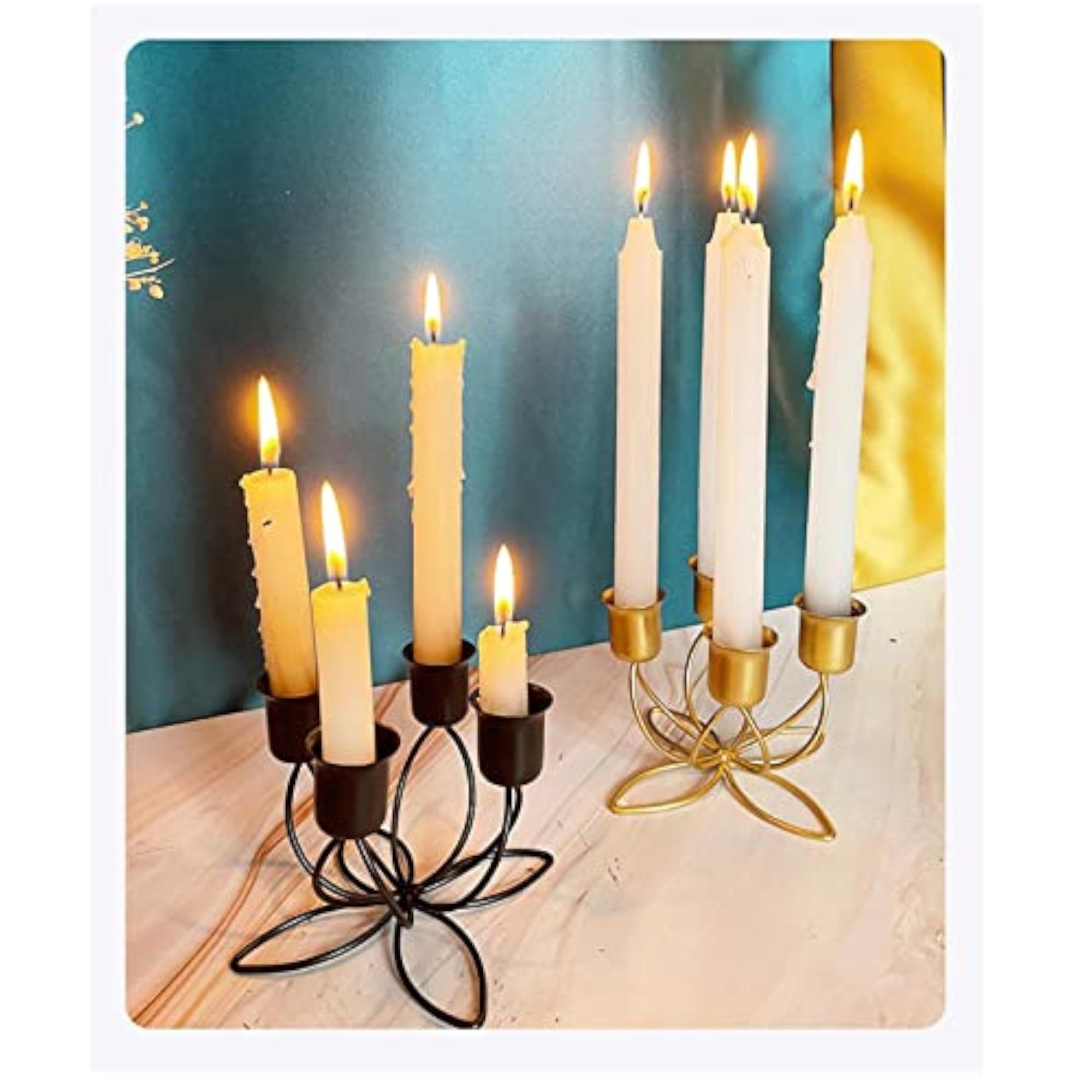 Wedding Candle Holder, Flower Crafts Decor Gift