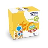 leche 2019 Con 13 vitaminas Nestle Junior Crecimiento Original Fórmula líquida para bebés +2 años - Paquete de 6 x 1L (total: 6 litros)