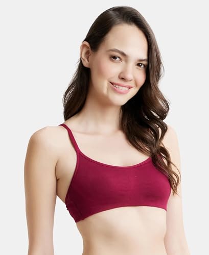 Image of Jockey SS12 Women Wirefree Non Padded Super Combed Cotton Beginners Bra