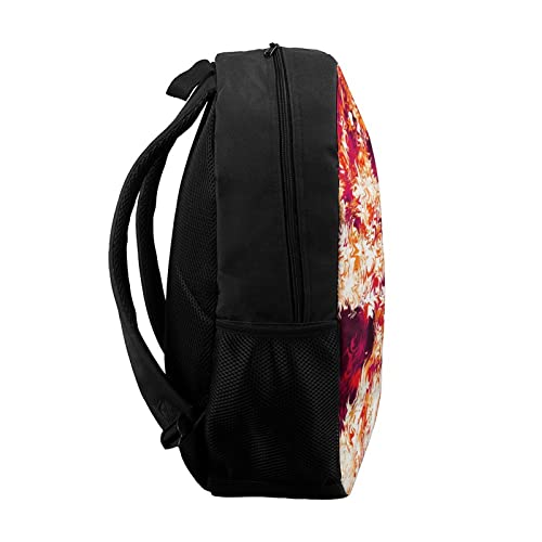 Mochila de moda adolescente de 17 pulgadas con estampado 3D 3