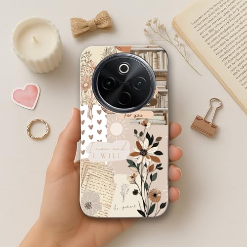 Image of COLORflow Back Cover Compatible with Vivo T4 5G / Y300 Pro 5G / iQOO Z10 5G | Aesthetic Era Customized Back Cover Compatible with Vivo T4 5G / Y300 Pro 5G / iQOO Z10 5G