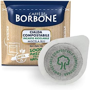 Caffe Borbone ESE Espresso Coffee Pods - Miscela Blue - 150 Count
