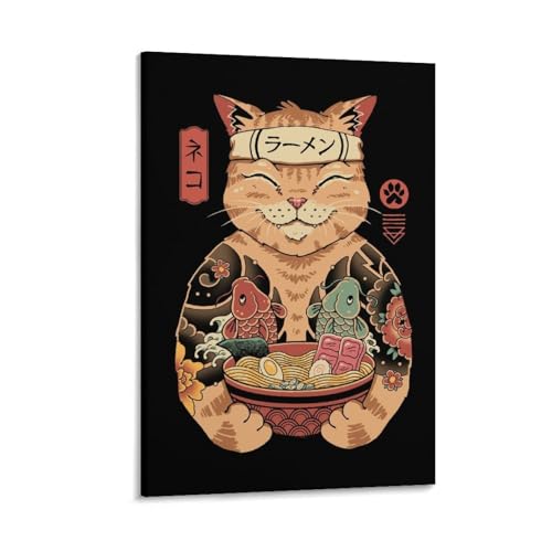G gA[g Cg Catana Ramen 킢 |X^[  LoXEH[A[g 12x18inch(30x45cm)