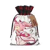ギフトバッグ ウマ娘 ハルウララ 巾着袋 ラッピング袋 引きひも袋 収納袋 保存袋 小分け袋 おしゃれ 大容量 軽量 多用途 巾着ポーチ 包装袋 トラベルポーチ 小物入れ 折りたたみ 人気 誕生日 プレゼント 21*30cm