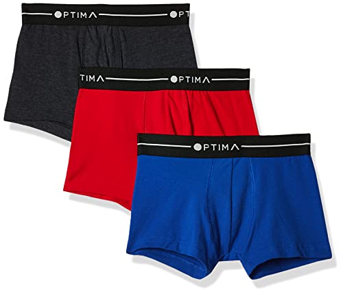 Reviews de Trunks Niño que Puedes Comprar On-line. 41 Optima 36121 Set 3 Piezas de Bóxer para Niño, Multicolor, 10