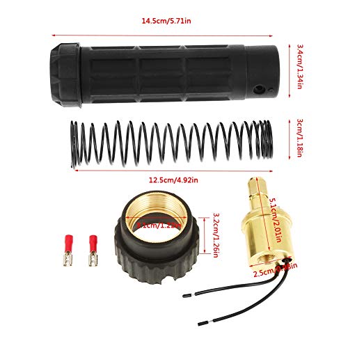 Adaptador de tocha de soldagem firme e fácil de substituir, adaptador de tocha Mig, simples de usar