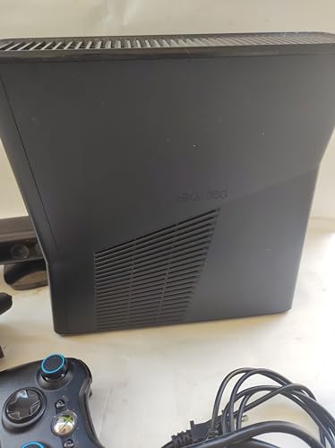 XBOX 360 SLIM DESTRAVADO COM 1 CONTROLE KINECT E 15 JOGOS