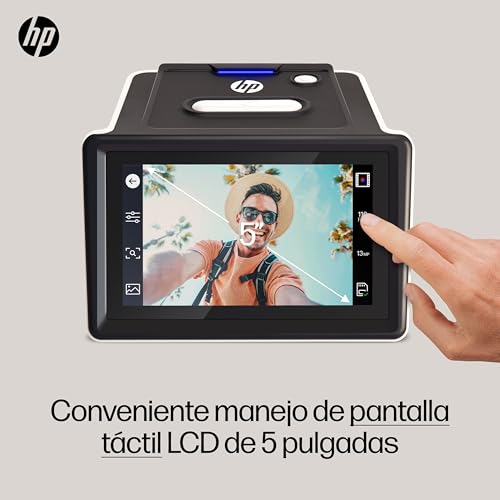 HP FilmScan - Digitalizador y escáner de película y Diapositivas con Pantalla LCD táctil de 5”, Convierte rápidamente Negativos y Diapositivas de 135, 126 y 110 a Fotos Digitales JPEG de 22MP - imagen 2