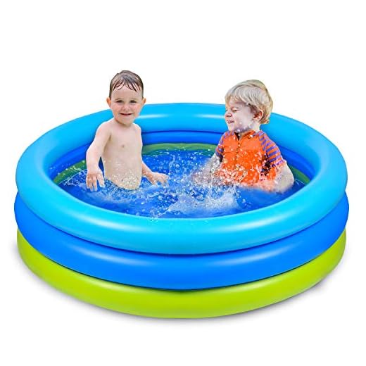 Joyjoz Piscina Hinchable para Infantil Niños 120cm * 30cm Piscina para bebés Fit Summer Garden Juegos Acuáticos Familiares