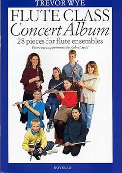 Paperback Flute Class Concert Album Flute Ensemble Book