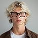 LONDON MOLE® Phoenix reading glasses | Cool oversized square/rectangular/trapezoidal shaped readers | Men’s Women’s Unisex | Spring hinges