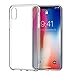 iPhone X Case Clear, Swees Clear Full Body Shockproof TPU Bumper Protective Case, Transparent Anti-Scratch Hard Back Cover for iPhone X Edition / iPhone 10 Girls Women Men, HD Clear