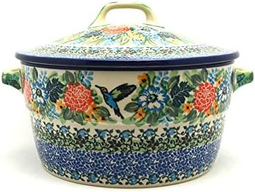 Polish Pottery Baker - Round Covered Casserole - Unikat Signature - U3271