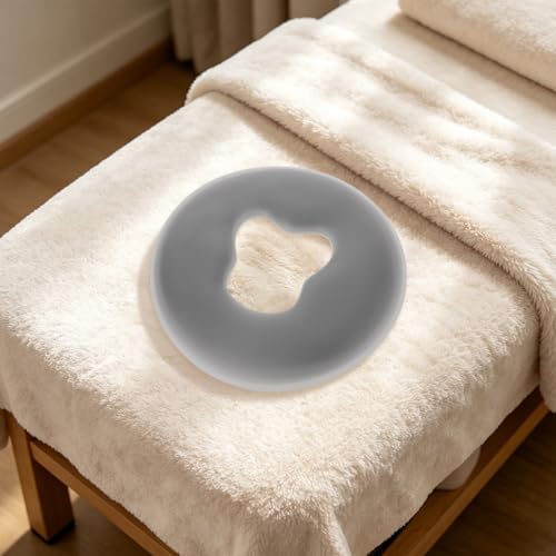 Almohada para masaje facial de silicona con orificio respirable contra la fatiga 5