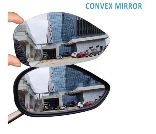 Espejo retrovisor convexo motocicleta que elimina puntos ciegos en ZT 310M y 125M 2