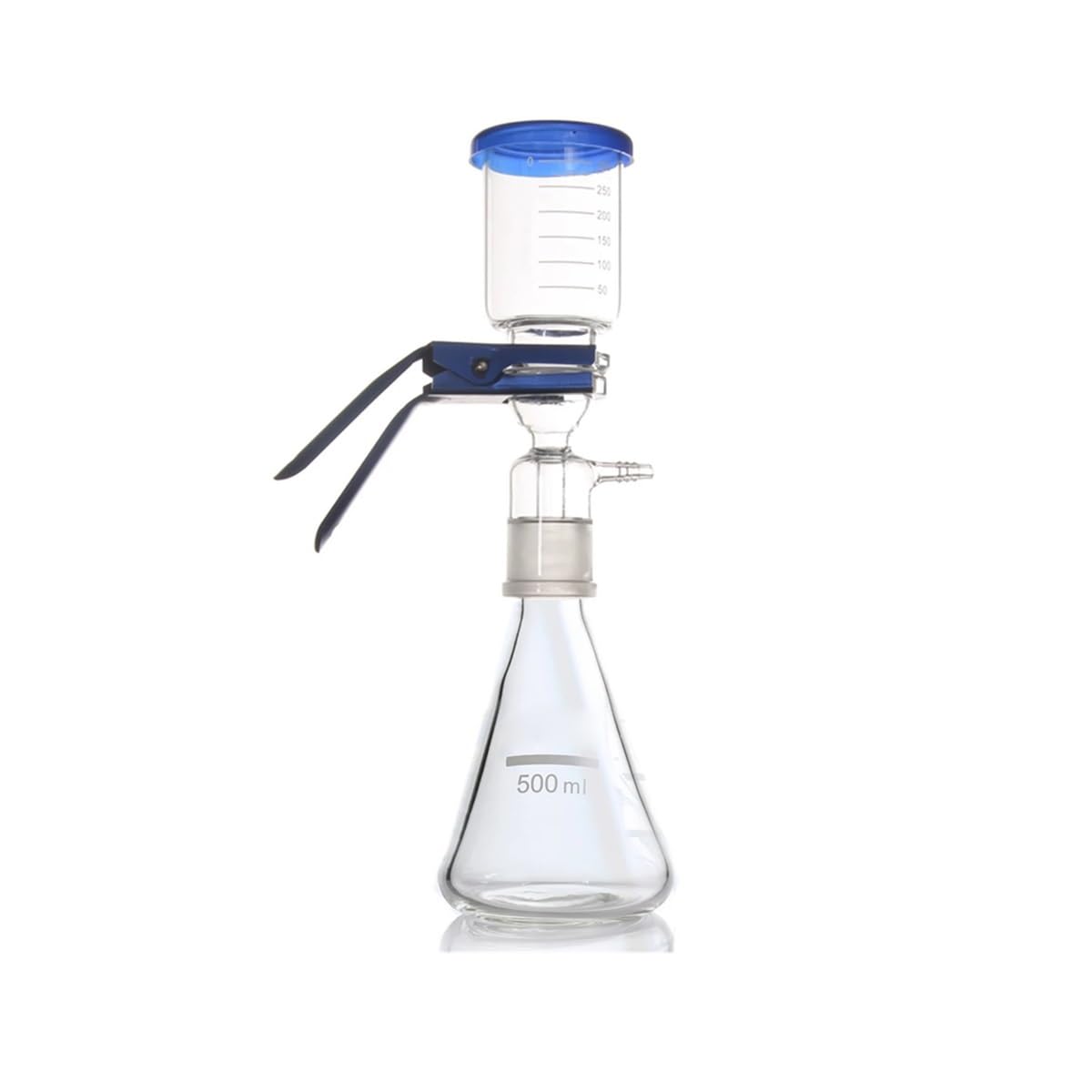 Cristalería de Laboratorio Dispositivo de filtración por succión al vacío de 500 ml con matraz filtrante