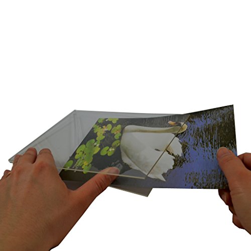 Cadre photo acrylique A4 transparent King support plexiglas table - 6