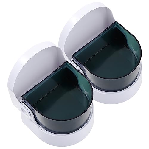 VALICLUD 2pièces Nettoyeur Pour Bijoux Et Appareils Dentaires Machine à Laver Multifonctions Convient Pour Nettoyage De Bagues Et Autres Bijoux