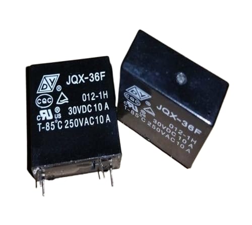 Relé JQX-36F 012-1H 12V 10A para reparar placas electrónicas con fallos de encendido