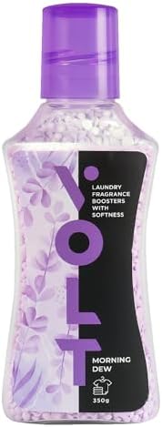 VOLT Home Laundry Fragrance Booster Scent Beads With 15% Extra Fragrance - 350 Grams (Morning Dew Fragrance) For Soft & Delightful-Smelling Clothes