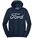 Ford Signature Pull Over Hoodie  Soft Touch Hoodie-XL Navy Heather