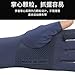 keynoyin Summer Breathable ice Silk Extended Two-Finger Gloves, Men's Driving Personality ice Sleeves - Gray
