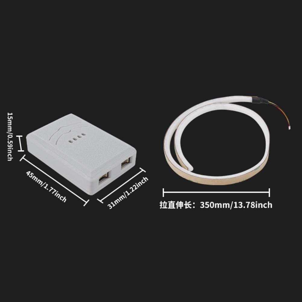 LED Light Strip for DJI Neo, Night Flight Warning Light Strip for DJI Neo Drone Accessories, LED Light Strip for DJI Neo Anti-Collision Night Flight, Adjustable Color (Bluetooth Version)