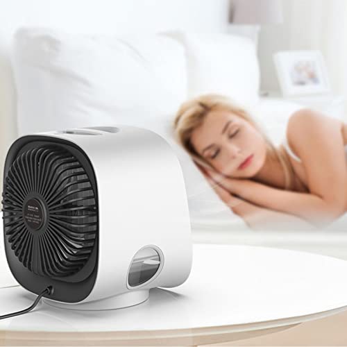 HJINGBIN Ar condicionado portátil para casa, refrigeradores de ar de oscilação USB para casa, ar sil