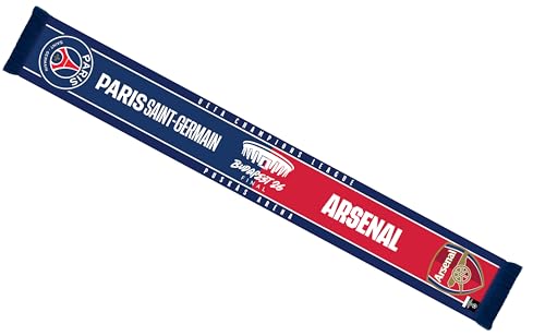 Champions League Echarpe Finale 2026 - Collection officielle - PARIS SAINT GERMAIN PSG vs ARSENAL
