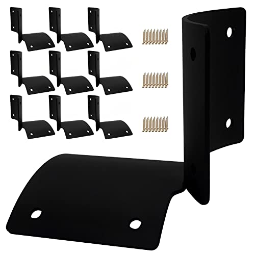 Round Post Fence Brackets - Supply - Online Brackets Round Rail Fence Brackets 10Pcs #TOP4