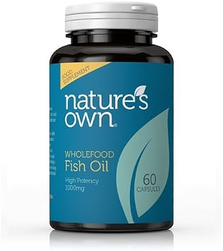 Natures Own 550mg Fish Oil 60 Capsules
