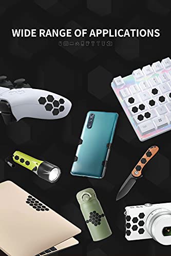 Hotline Games [Grip Upgrade] 2.0 Plus DIY Hexagon Version Gaming Mouse Grip Tape, Professional Mice Upgrade Kit,Sweat Resistant,Cut to Fit,Easy to Use - Thumbnail 6