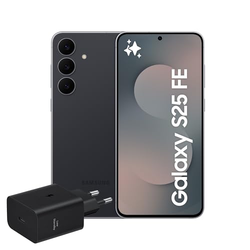 Samsung Galaxy S25 FE con caricatore 45W EP-T4511NBEGEU, Smartphone AI
