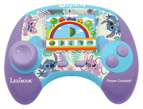 Lexibook, Disney Stitch, Power Console®, Consola de Juegos