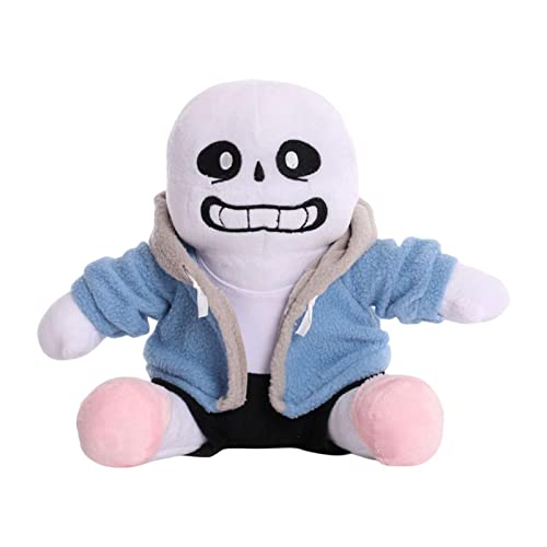 astound Undertale Undyne Flowey Papyrus Sans Frisk Toys Figures Plush Toys Soft Stuffed Animals Plushie Plush Doll Plush Pillows for Kids (Sans)