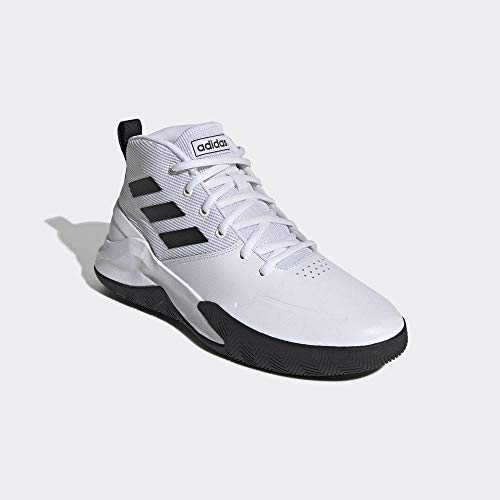 Tênis Adidas Own The Game Masculino - Branco e Preto
