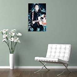 ASDYO Paul McCartney Poster sur toile du groupe de rock The Beatles jouant de la guitare 50 x 75 cm - Les Beatles, Paul McCartney, John Lennon, RIngo Starr, George Harrison ASDYO Paul McCartney Poster sur toile du groupe de rock The Beatles jouant de la guitare 50 x 75 cm – Image 5