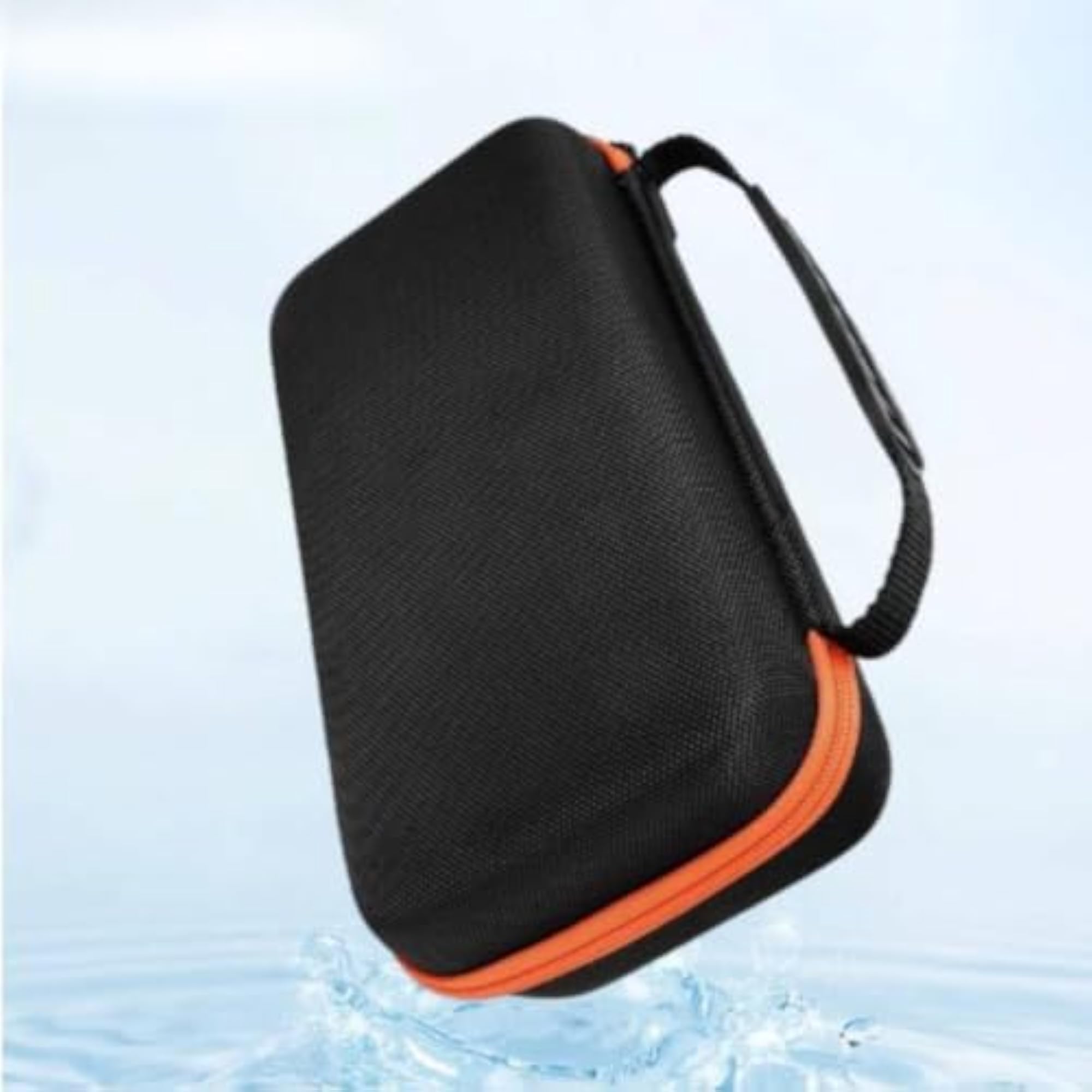 Portable Audio Pickup Storage Case, EVA Double-Zipper