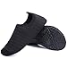 JIASUQI Kids Fashion Barefoot Walking Water Shoes for Beach Swim Black US 1-2 M Little Kid