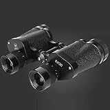 Diámetro del objetivo: 30 mm CESULIS High Definition Telescopio binoculares 8X30 Alta Definición Telescopio Binocular Largo Alcance con Bolsa de Cuero LLL visión Nocturna,