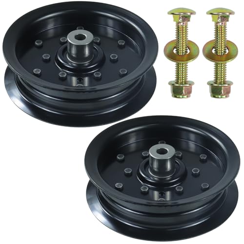 BOSFLAG 2PK 197379 Idler Pulley Craftsman for Husqvarna Z254 YTH22V46 Mower