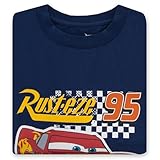 Disney Tshirt | Cars Boys T Shirt | Lightning McQueen Top For Boys | Official Cars Merchandise | Blue 5-6 Years - Image 9
