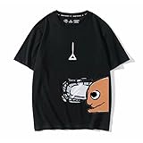 [CNYYDS] チェンソーマン tシャツ デンジ 半袖 アニメ グッズ 丸首 tしゃつ メンズ コスプレ 大人用 夏服 ティーシャツ(L,XL)