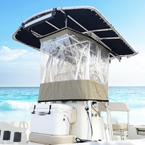 Boat Console T-Top Enclosure, Trans...