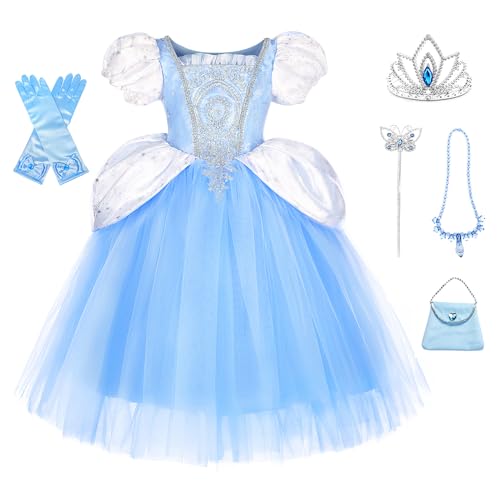 Disfraz Completo de Princesa Cenicienta para Niñas Talla 3T miniatura 6