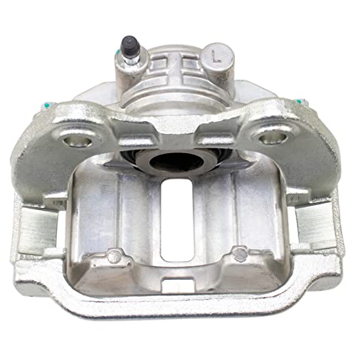 Image of TRQ Front and Rear Brake Caliper Set Zinc Coated Brackets Compatible with 2000-2002 Cadillac DeVille